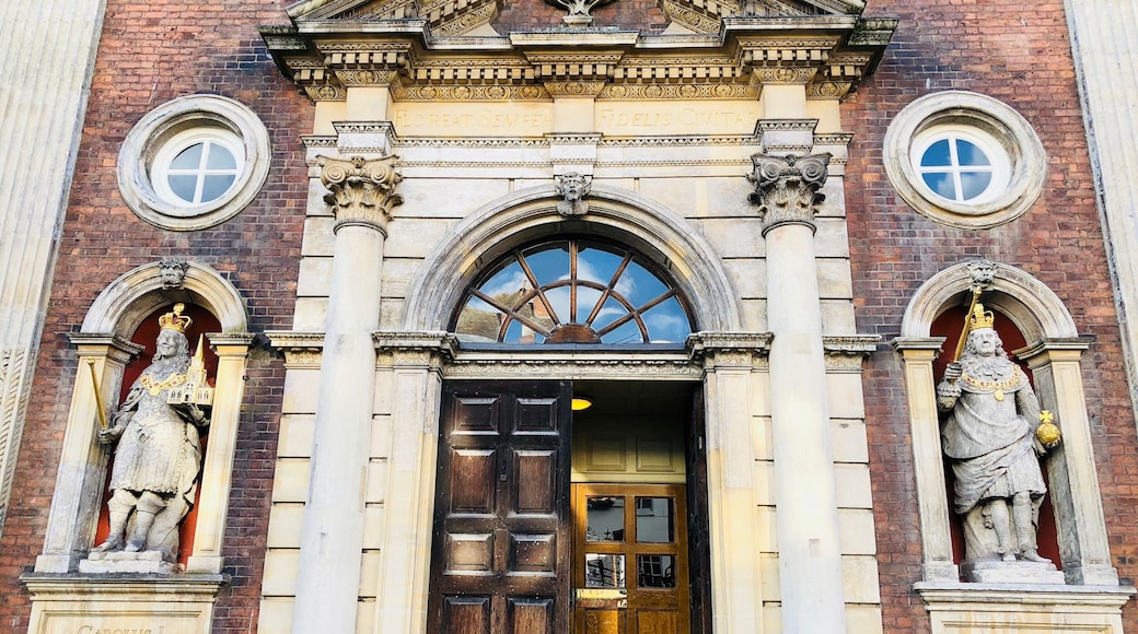 Guildhall in Worcester city centre