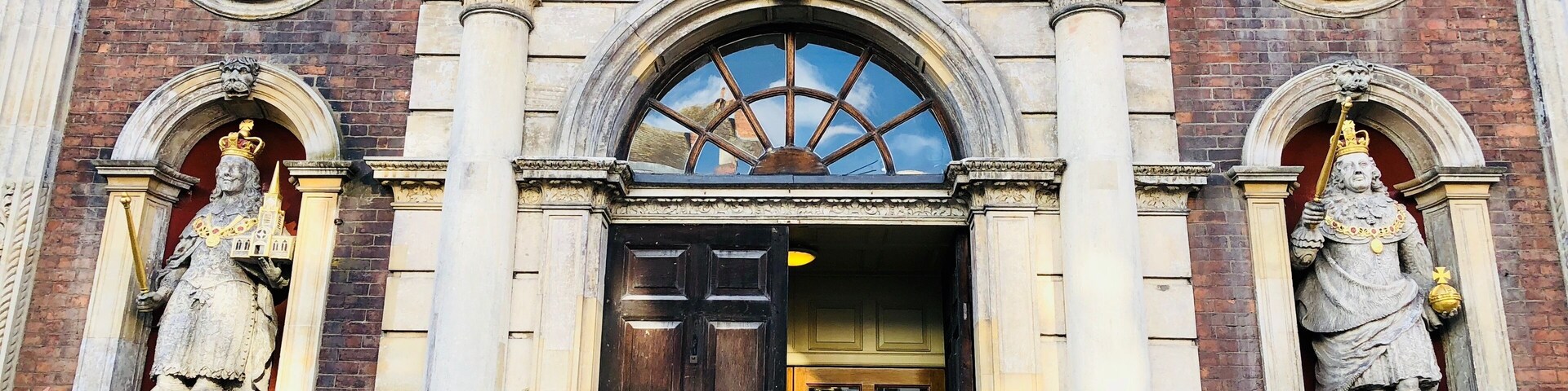 Guildhall in Worcester city centre