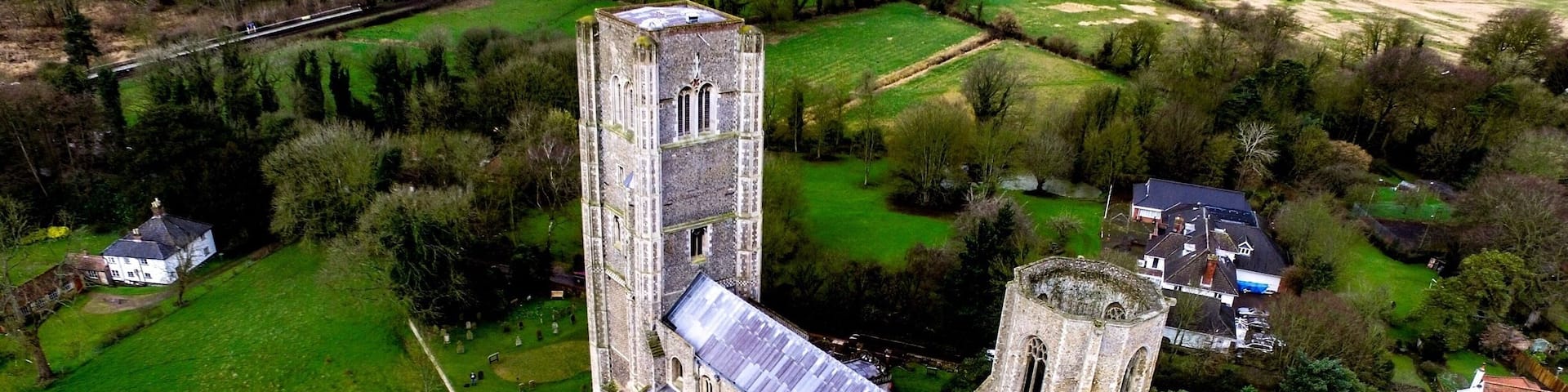 In Wymondham U.K. The old Abbey
#Green