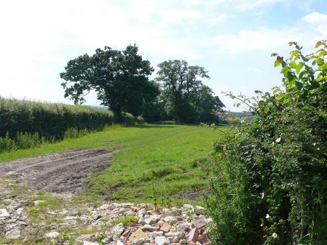 Countryside near Springfield farm Fields just off the minor road that runs from Clarkham Cross to Closworth