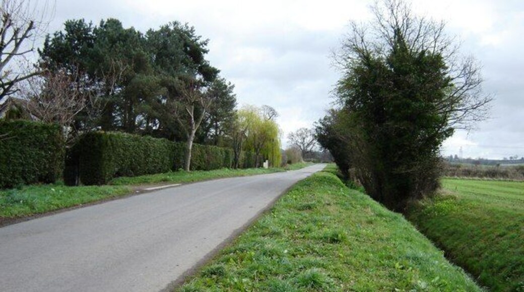 North Moor Road Hope Farm is on the left