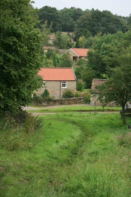 Approaching Lastingham ... ... from the Public Footpath from Oldfield Lane.