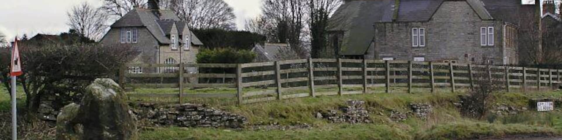 Low Cross - Appleton-le-Moors. On the junction with Hamley Lane is the broken remains and base of Low Cross. With nearby High Cross it marks the route to Lastingham. It seems there was an Abbey at Lastingham founded at the very early date of 648AD.