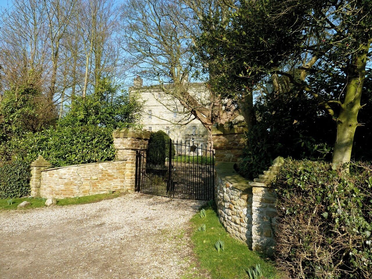 Gates to Crayke Castle