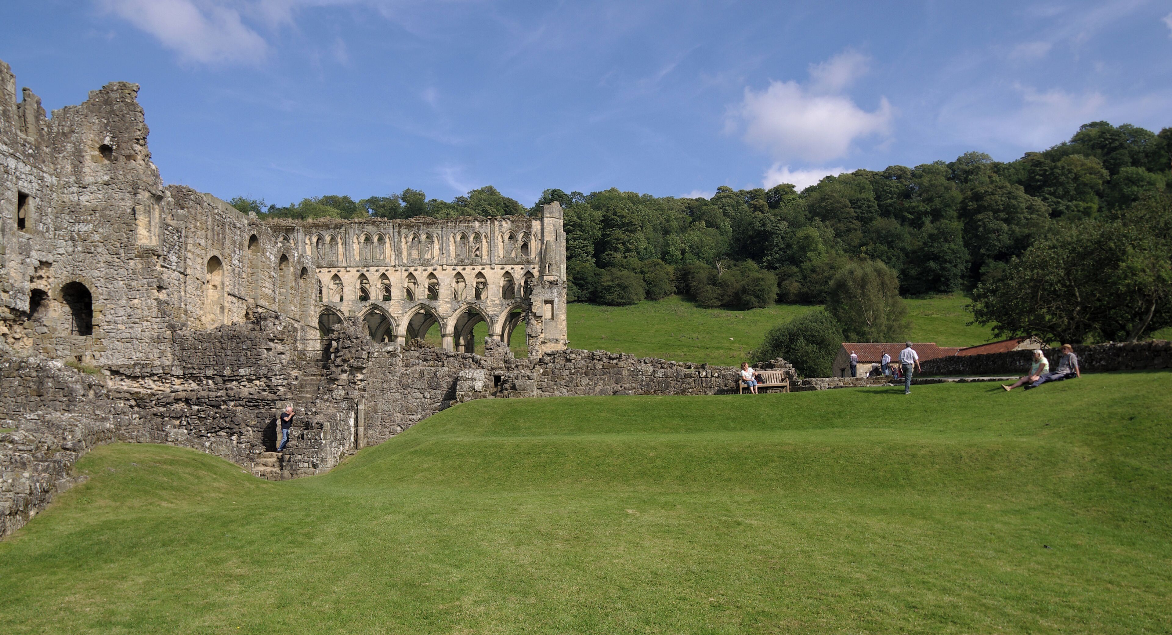 Rievaulx Abbey, Yorkshire.