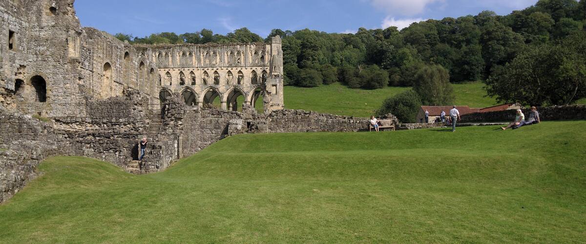 Rievaulx Abbey, Yorkshire.