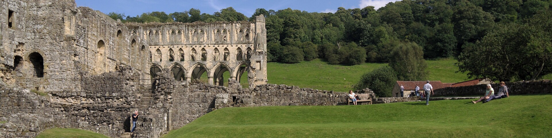 Rievaulx Abbey, Yorkshire.