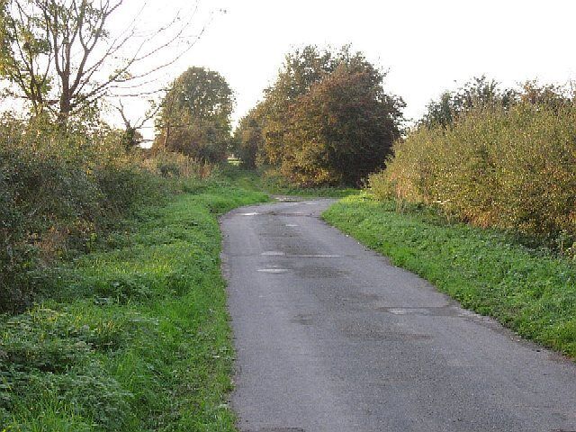 The Road To Snowfield Farm North of Alne.