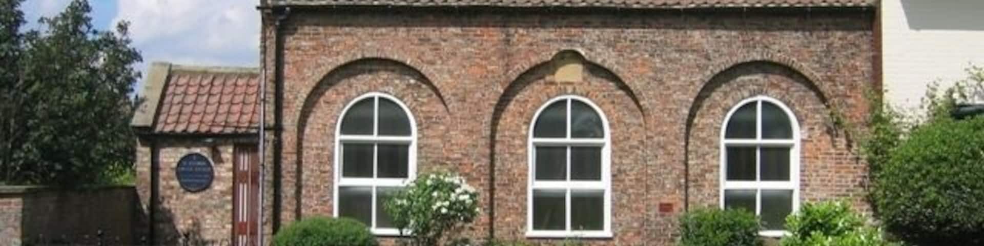 St Joseph's Roman Catholic church, Green Hammerton, North Yorkshire. Built in 1797 as an Independent chapel, redundant in 1960, and converted into a Roman Catholic church in 1961.