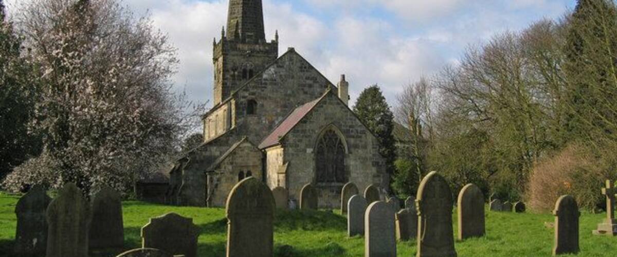 St Mary's Church, Huggate, East Riding of Yorkshire, England.