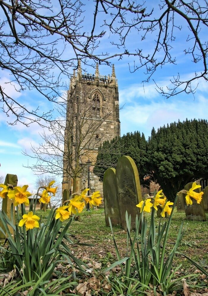All Saints Church, Holme-on-Spalding-Moor, East Riding of Yorkshire, England.