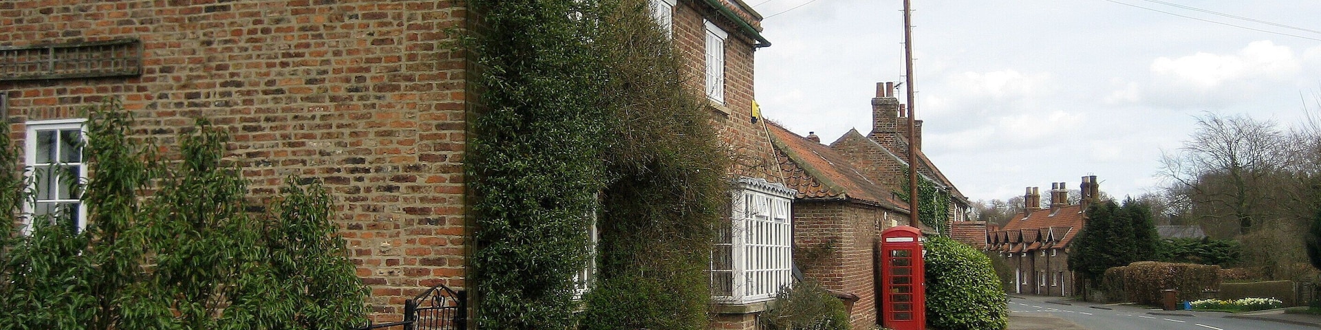 Sand Hutton Centre of this little village near York.