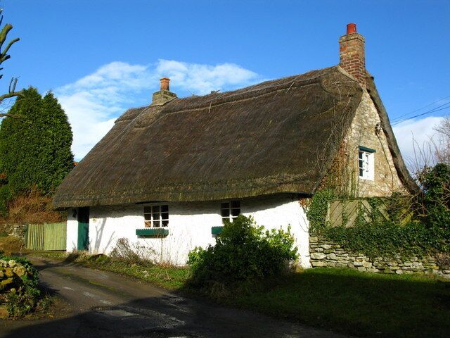 White Cottage On High Lane at Beadlam.