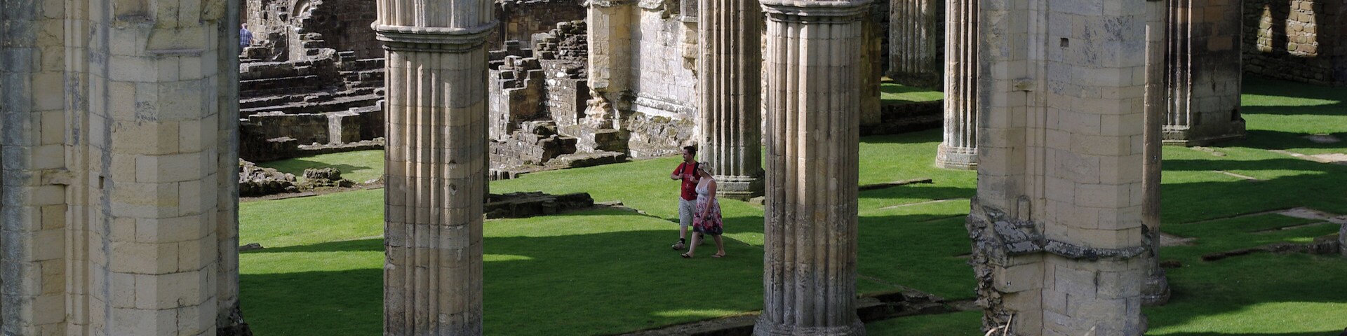 Rievaulx Abbey, Yorkshire.