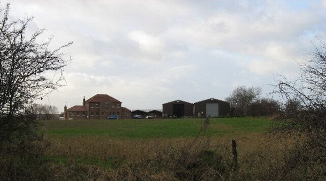 The New Country House, Shiptonthorpe, East Riding of Yorkshire, England. Nameless, it was not clear whether or not it was a farmhouse.