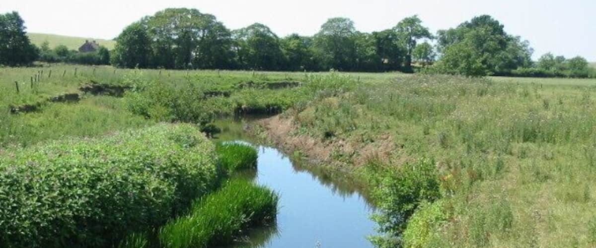 The River Seven one kilometre south of Marton.