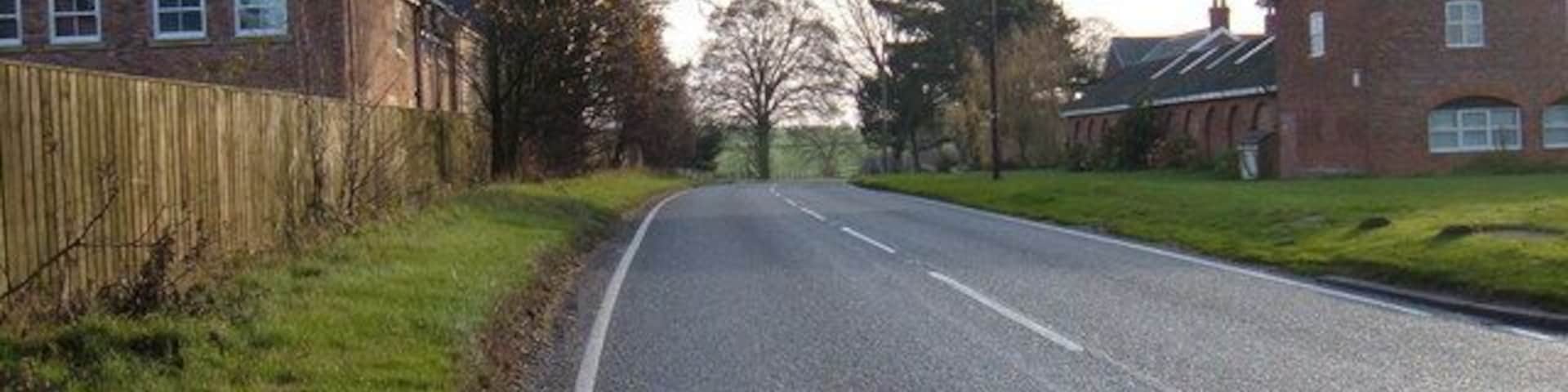 A1034 towards South Cave