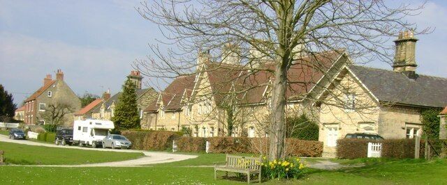 Coneythorpe village in spring