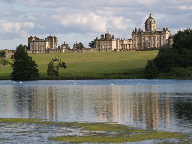 Castle Howard from over the Great Lake