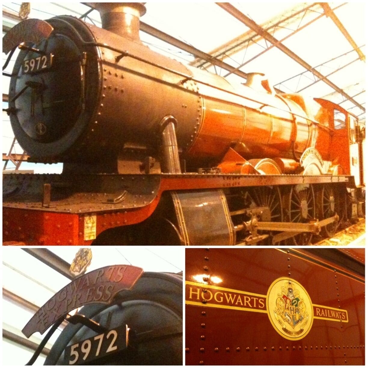 The Hogwart's Express from the Harry Potter films. The museum holds the most amazing collection of trains from all over the world. 