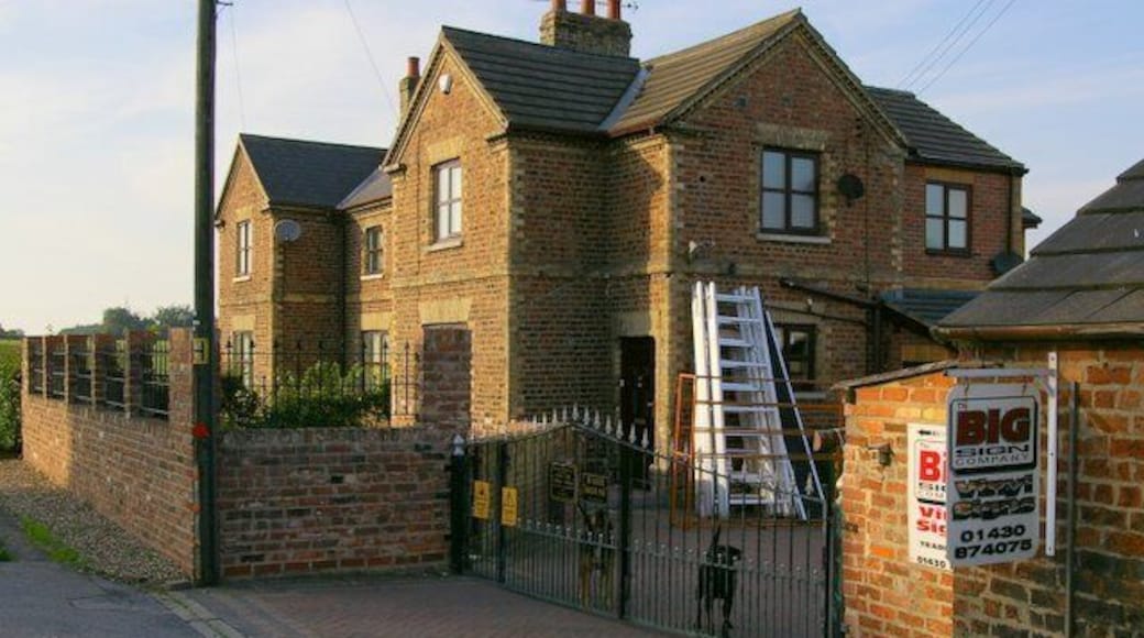 House Opposite Manor Farm A1079, south east of Thorpe le Street, East Riding of Yorkshire, England.