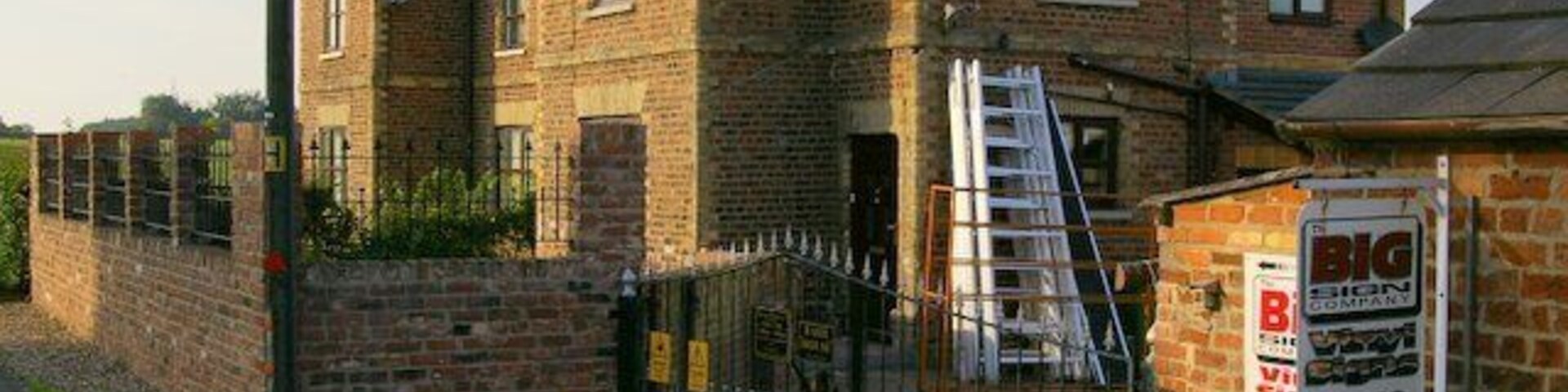 House Opposite Manor Farm A1079, south east of Thorpe le Street, East Riding of Yorkshire, England.