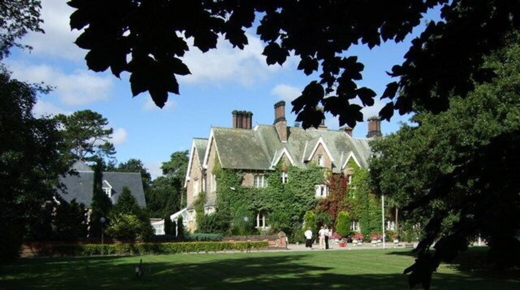 Parsonage Country House Hotel, Escrick. Dating from the 1840's and opened in 1989 as a hotel. Set in 6 acres of gardens this hotel is a short drive from York.