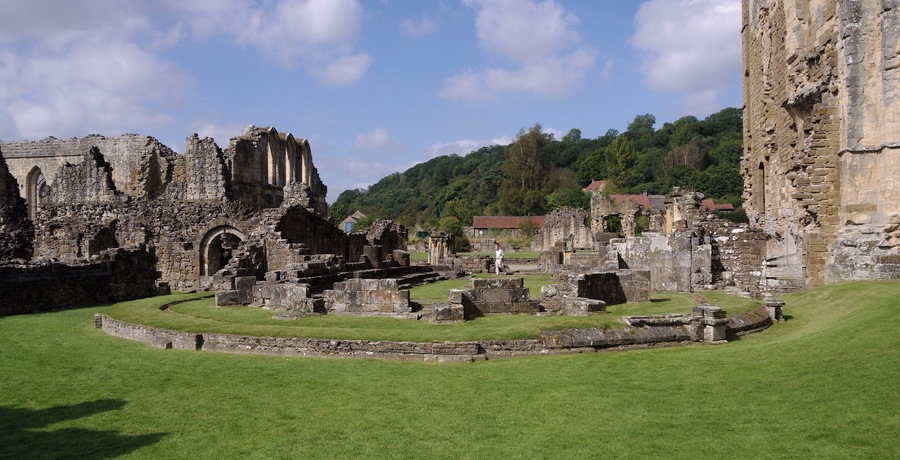 Rievaulx Abbey, Yorkshire.