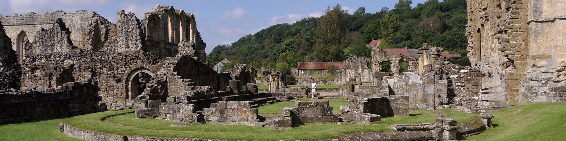 Rievaulx Abbey, Yorkshire.