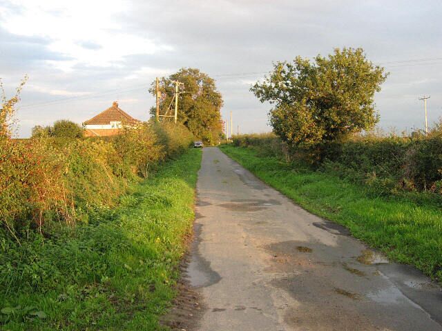 Leaving Snowfield Farm Towards Tollerton.