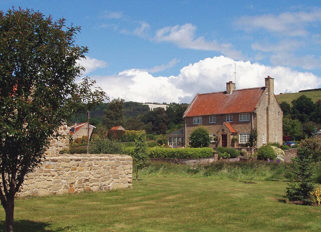 White Horse Most of us only see the Horse from the train, a closer view here from a nearby village. Watch out for low flying planes (towing gliders).
