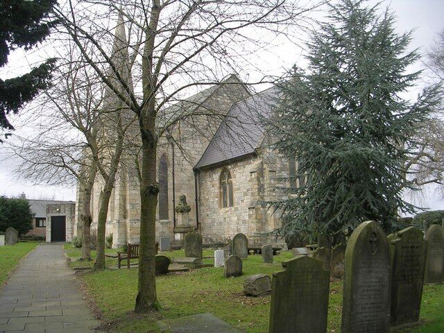 St Stephen's parish church, York Road, Acomb, North Yorkshire, seen from the southeast