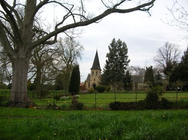 St. Mary's Church In the village of Sand Hutton.