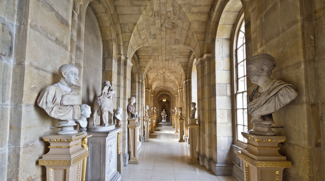 Here is a photograph taken from the Antique Passage inside Castle Howard. Located in York, Yorkshire, England, UK.