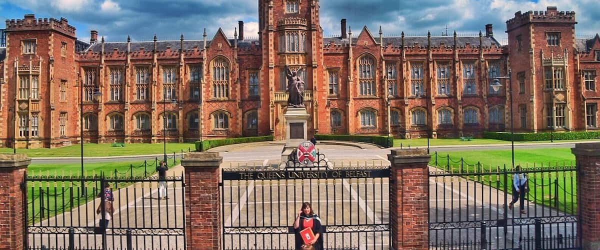 Taken from an open top bus tour of Belfast