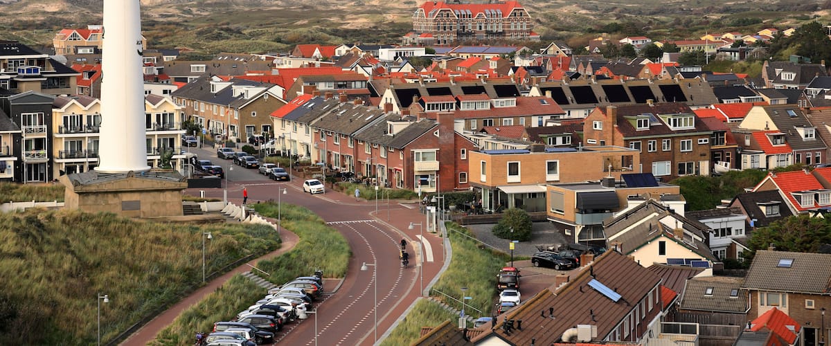 Egmond aan Zee. North Sea, the Netherlands.