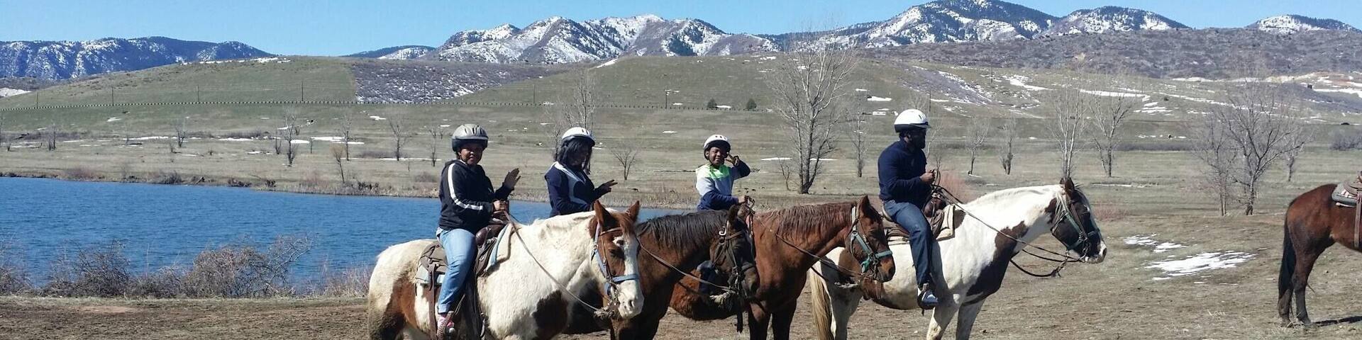Chatfield Stables is a great place to take a horseback tour.