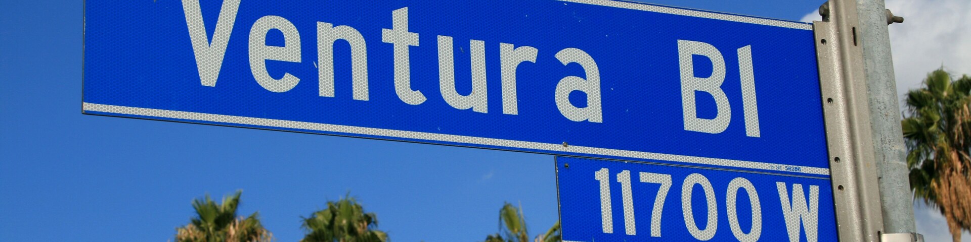 Ventura Boulevard Street Sign, San Fernando Valley