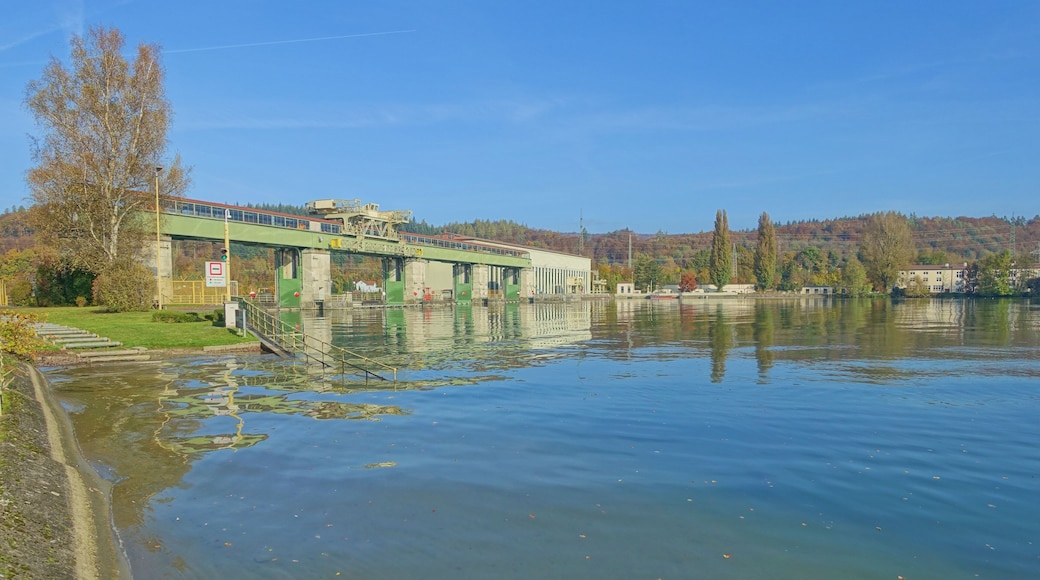 Kraftwerk Ryburg-Schwörstadt Ostseite