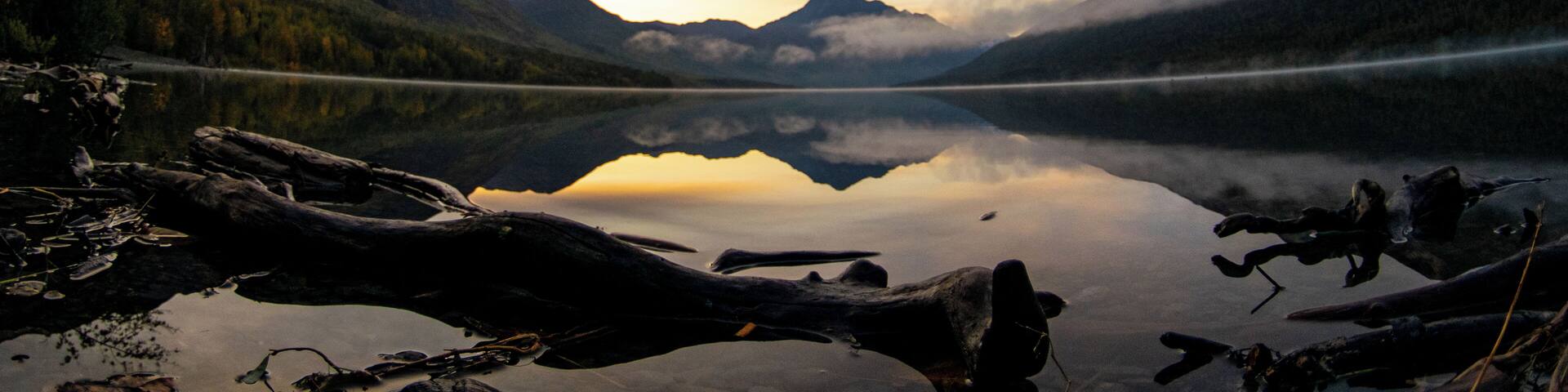 Eklutna Lake was looking so peaceful on a beautiful fall morning.
#Adventure