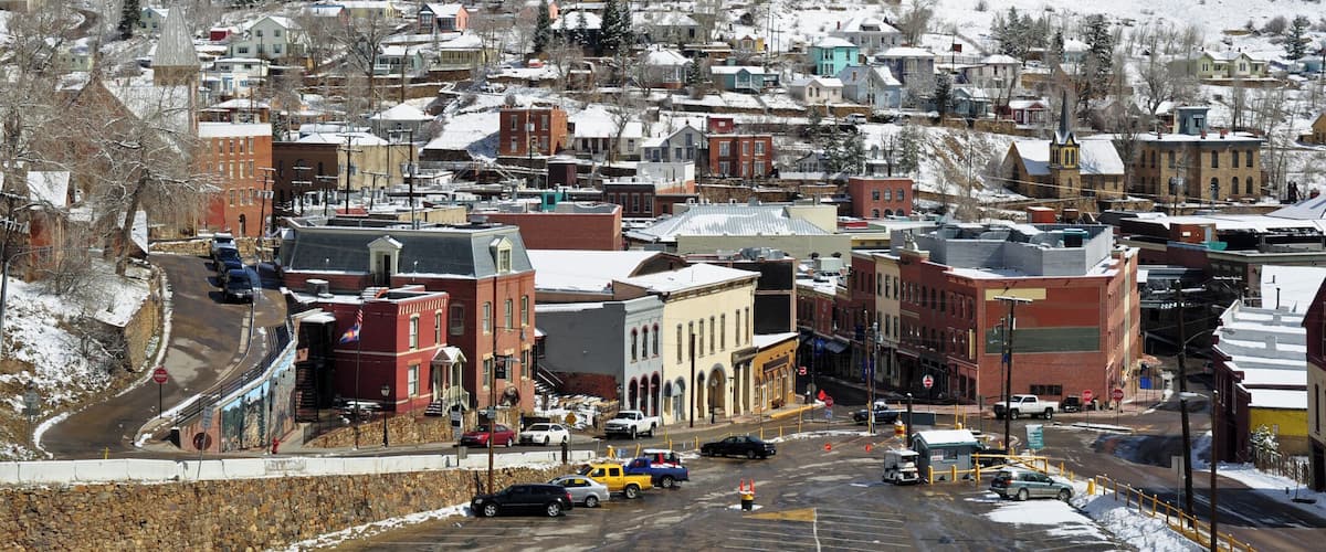 View of Central City, Colorado