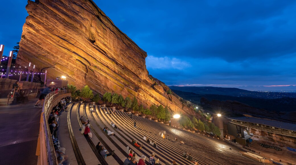 Red Rocks Amphitheater outside of Denver, Colorado