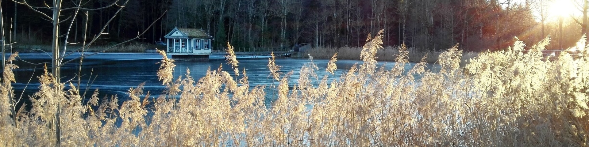 This mystical lake above the city is near MĂŒhlegg.