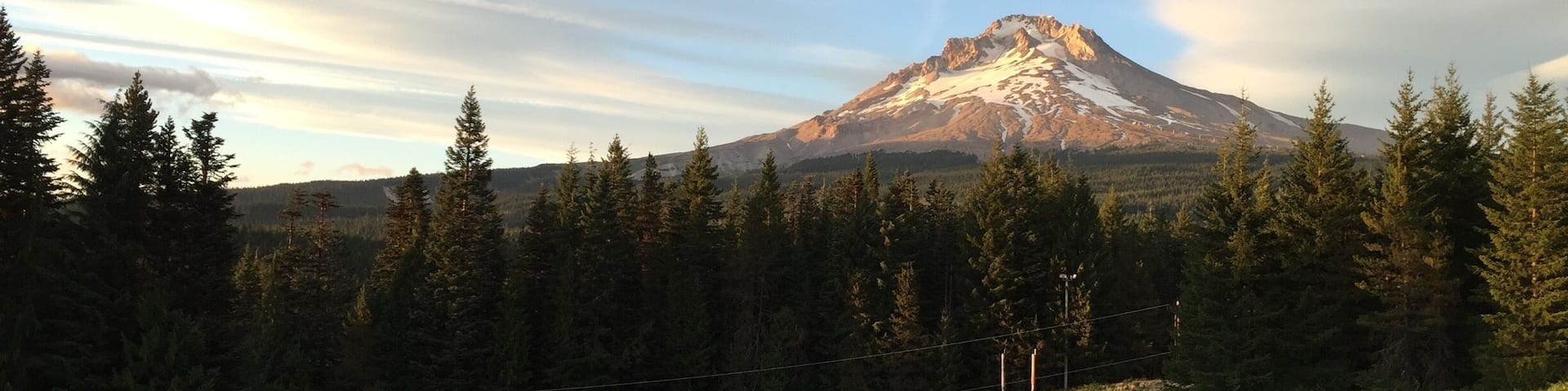 This photo of Mount Hood was taken in August 2017 at REI's Outessa retreat- a women's only outdoor adventure weekend. Pictures don't do it justice!