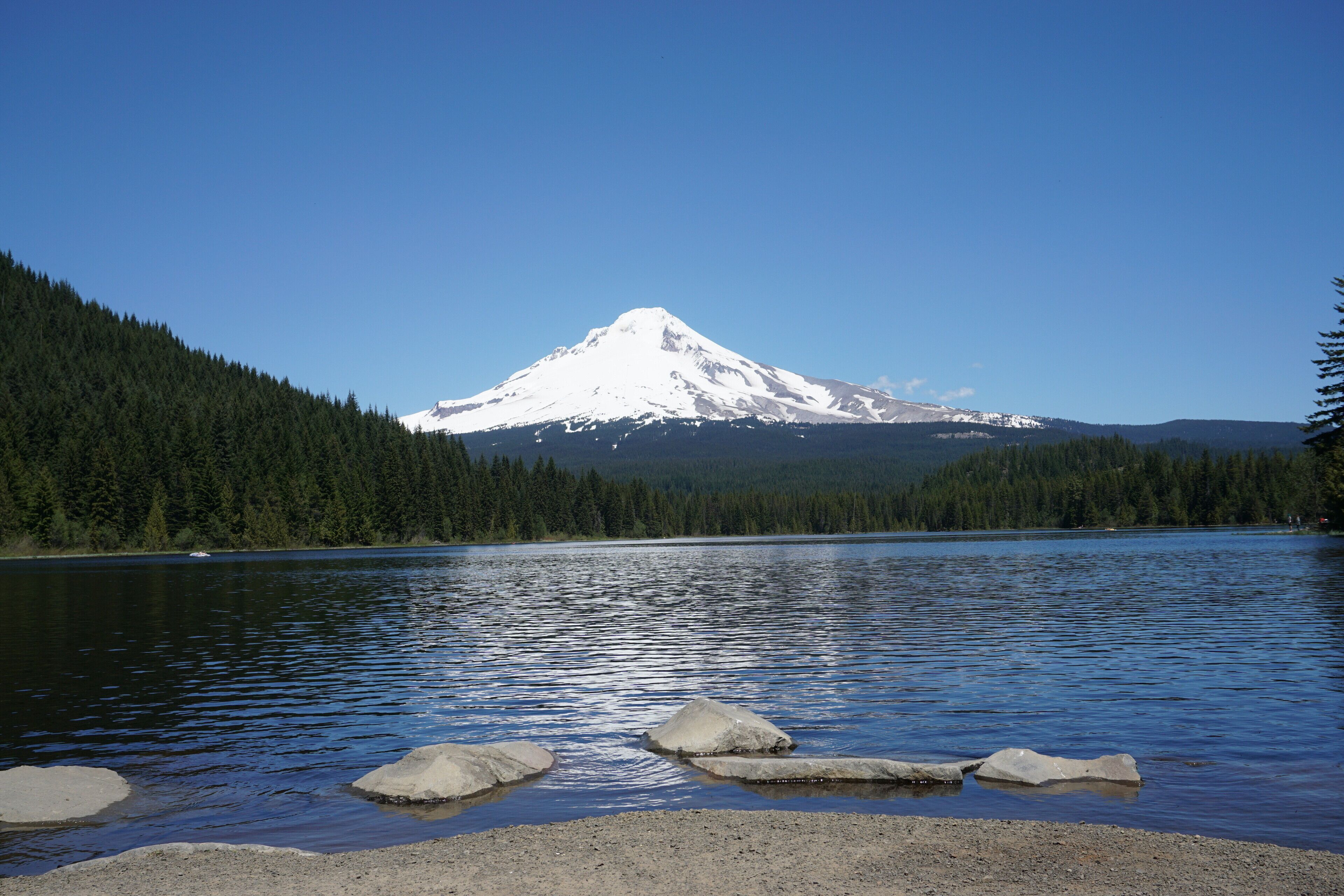 This is the day I fell in love with mountains, their irresistible charm and magnificence. Discovered what it meant when John Muir said, “The mountains are calling and I must go”. #trovember #outdoors #lakes #snowcappedpeaks #mthood
