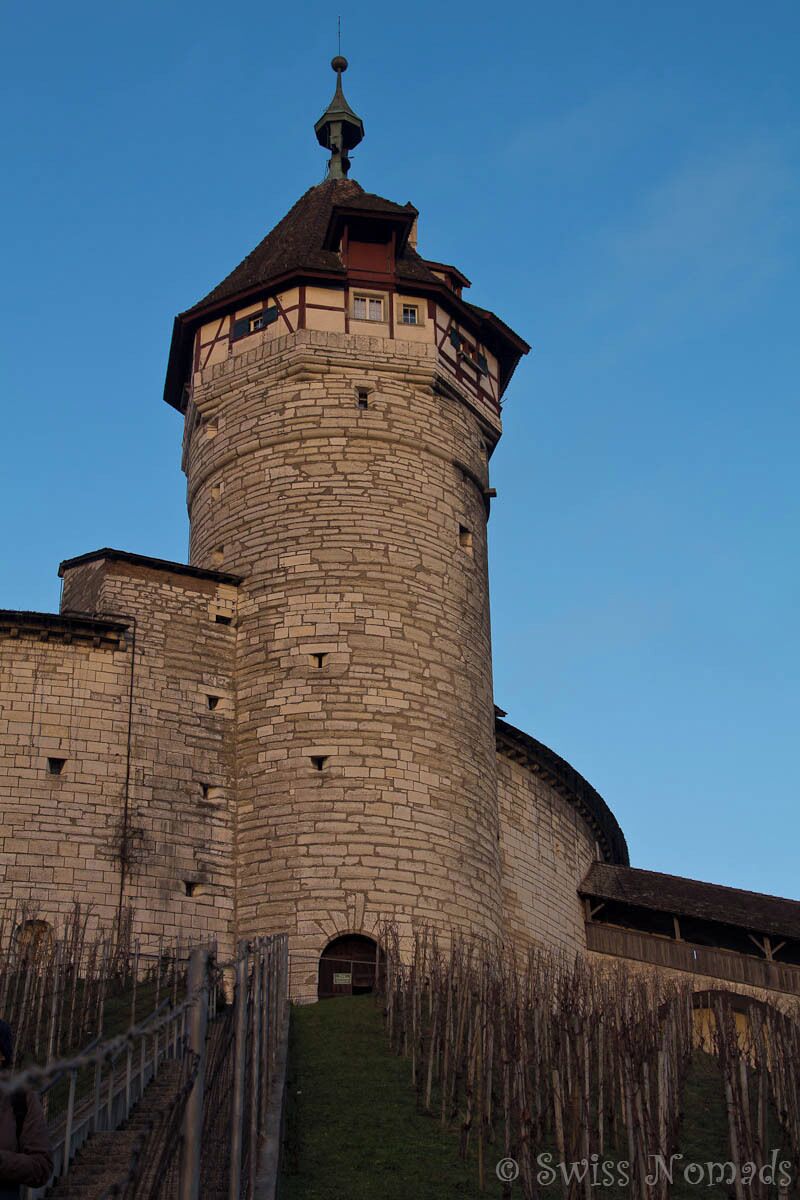 Munot in Schaffhausen, Switzerland

The Munot is a massive, circular fortification in Schaffhausen, Switzerland.

The ring-shaped fortress was built in the 16th century. It is located on a small hill surrounded by wineyards. The round tower stands 15 meters.

It's and is a mayor tourist attraction in Schaffhausen.