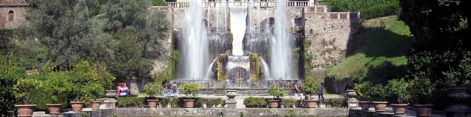 The Fountain of Neptune below the Fountain of the Organ