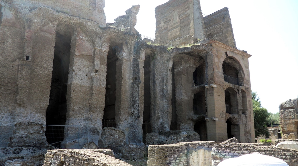 This is in the same area as Tivoli Villa D'este. It was a retreat for Emperor Hadrian.