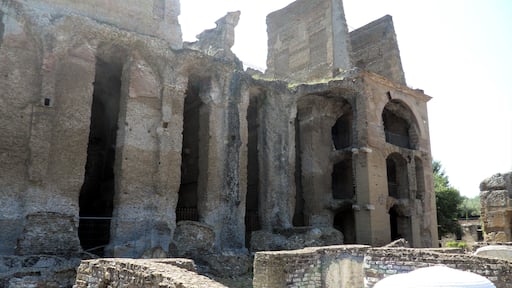 This is in the same area as Tivoli Villa D'este. It was a retreat for Emperor Hadrian.