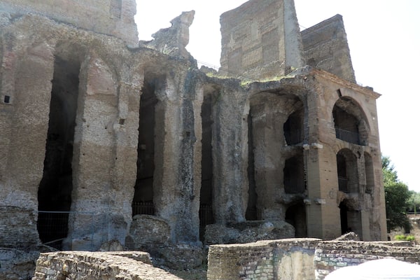 This is in the same area as Tivoli Villa D'este. It was a retreat for Emperor Hadrian.